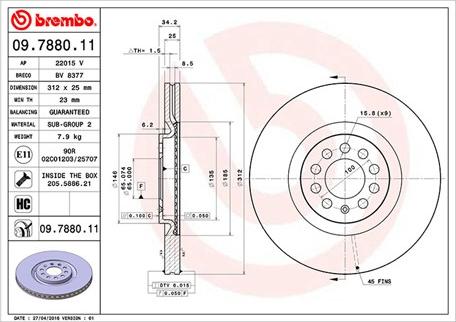 Magneti Marelli 360406013101 - Bremsscheibe alexcarstop-ersatzteile.com