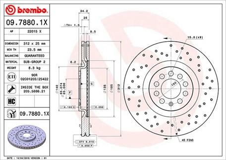 Magneti Marelli 360406013102 - Bremsscheibe alexcarstop-ersatzteile.com