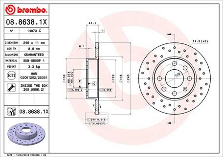 Magneti Marelli 360406039202 - Bremsscheibe alexcarstop-ersatzteile.com