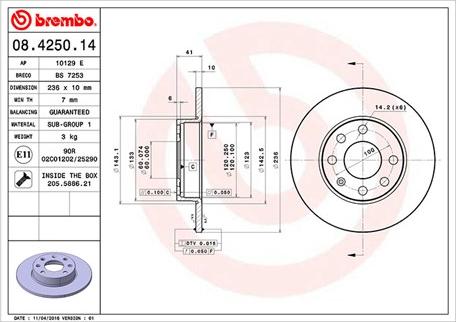 Magneti Marelli 360406037100 - Bremsscheibe alexcarstop-ersatzteile.com