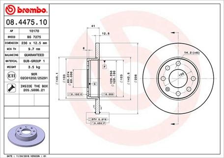 Magneti Marelli 360406037200 - Bremsscheibe alexcarstop-ersatzteile.com