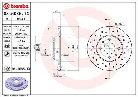 Magneti Marelli 360406021602 - Bremsscheibe alexcarstop-ersatzteile.com