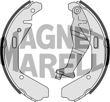 Magneti Marelli 360219198316 - Bremsbacke alexcarstop-ersatzteile.com