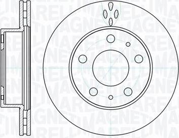 Magneti Marelli 361302040166 - Bremsscheibe alexcarstop-ersatzteile.com