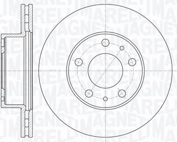 Magneti Marelli 361302040168 - Bremsscheibe alexcarstop-ersatzteile.com