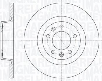 Magneti Marelli 361302040105 - Bremsscheibe alexcarstop-ersatzteile.com
