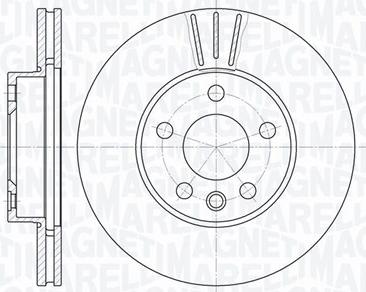 Magneti Marelli 361302040368 - Bremsscheibe alexcarstop-ersatzteile.com