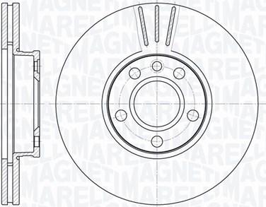 Magneti Marelli 361302040320 - Bremsscheibe alexcarstop-ersatzteile.com