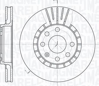 Magneti Marelli 361302040328 - Bremsscheibe alexcarstop-ersatzteile.com