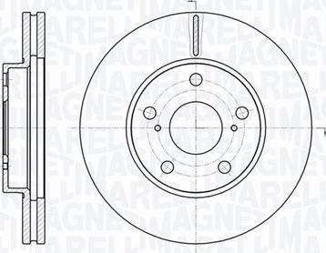 Magneti Marelli 361302040744 - Bremsscheibe alexcarstop-ersatzteile.com