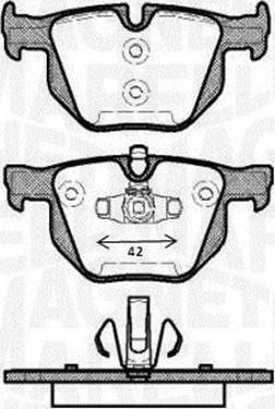 Magneti Marelli 363916060486 - Bremsbelagsatz, Scheibenbremse alexcarstop-ersatzteile.com