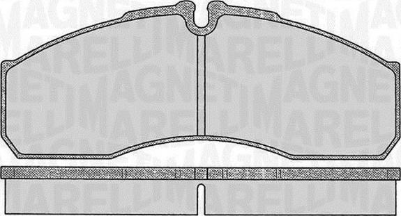 Magneti Marelli 363916060477 - Bremsbelagsatz, Scheibenbremse alexcarstop-ersatzteile.com