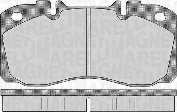 Magneti Marelli 363916060530 - Bremsbelagsatz, Scheibenbremse alexcarstop-ersatzteile.com