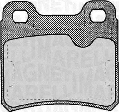 Magneti Marelli 363916060359 - Bremsbelagsatz, Scheibenbremse alexcarstop-ersatzteile.com