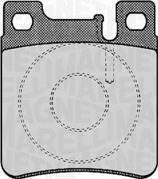 Magneti Marelli 363916060303 - Bremsbelagsatz, Scheibenbremse alexcarstop-ersatzteile.com