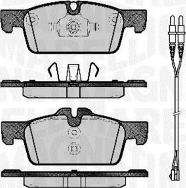 Magneti Marelli 363916060756 - Bremsbelagsatz, Scheibenbremse alexcarstop-ersatzteile.com