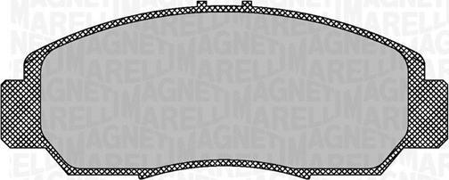 Magneti Marelli 363916060702 - Bremsbelagsatz, Scheibenbremse alexcarstop-ersatzteile.com