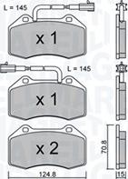 Magneti Marelli 363916061157 - Bremsbelagsatz, Scheibenbremse alexcarstop-ersatzteile.com