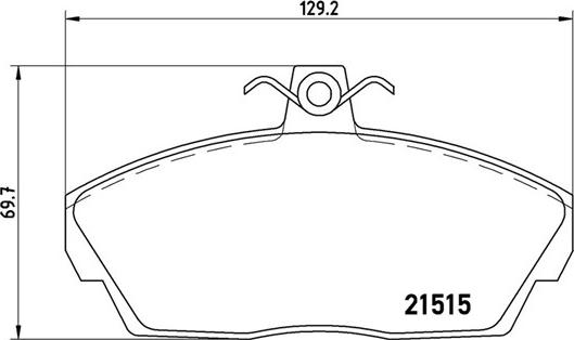 Magneti Marelli 363700444010 - Bremsbelagsatz, Scheibenbremse alexcarstop-ersatzteile.com