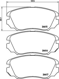 Magneti Marelli 363700459054 - Bremsbelagsatz, Scheibenbremse alexcarstop-ersatzteile.com