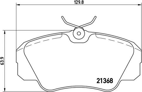 Magneti Marelli 363700459016 - Bremsbelagsatz, Scheibenbremse alexcarstop-ersatzteile.com