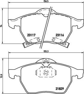 Magneti Marelli 363700459029 - Bremsbelagsatz, Scheibenbremse alexcarstop-ersatzteile.com