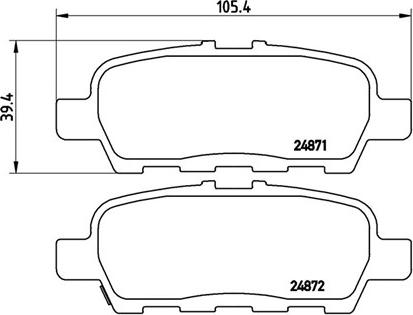 Magneti Marelli 363700456068 - Bremsbelagsatz, Scheibenbremse alexcarstop-ersatzteile.com