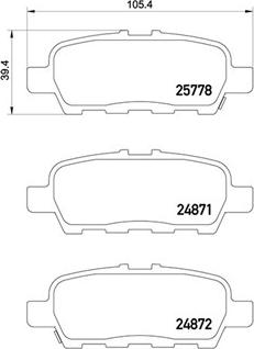 Magneti Marelli 363700456087 - Bremsbelagsatz, Scheibenbremse alexcarstop-ersatzteile.com