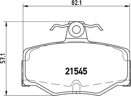 Magneti Marelli 363700456024 - Bremsbelagsatz, Scheibenbremse alexcarstop-ersatzteile.com