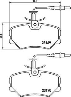 Magneti Marelli 363700461050 - Bremsbelagsatz, Scheibenbremse alexcarstop-ersatzteile.com