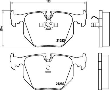 Magneti Marelli 363700406016 - Bremsbelagsatz, Scheibenbremse alexcarstop-ersatzteile.com