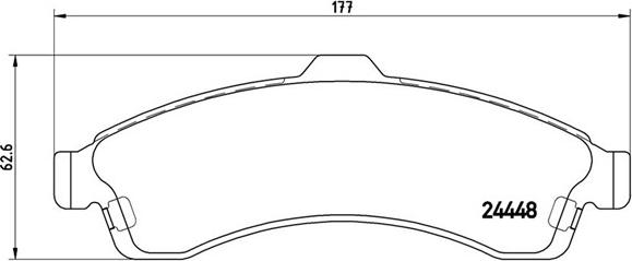 Magneti Marelli 363700410009 - Bremsbelagsatz, Scheibenbremse alexcarstop-ersatzteile.com