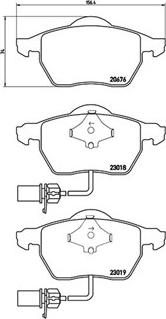 Magneti Marelli 363700485085 - Bremsbelagsatz, Scheibenbremse alexcarstop-ersatzteile.com