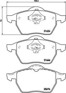 Magneti Marelli 363700485036 - Bremsbelagsatz, Scheibenbremse alexcarstop-ersatzteile.com