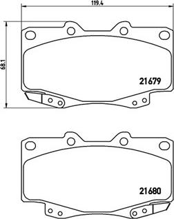 Magneti Marelli 363700483069 - Bremsbelagsatz, Scheibenbremse alexcarstop-ersatzteile.com