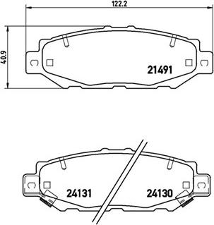 BENDIX 572260 - Bremsbelagsatz, Scheibenbremse alexcarstop-ersatzteile.com