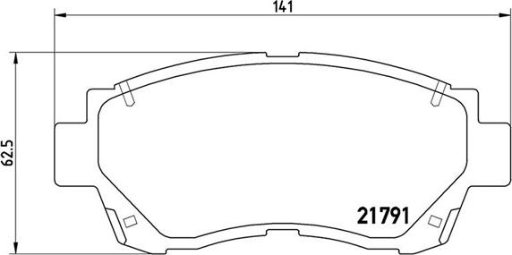 Magneti Marelli 363700483027 - Bremsbelagsatz, Scheibenbremse alexcarstop-ersatzteile.com