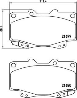 Magneti Marelli 363700483151 - Bremsbelagsatz, Scheibenbremse alexcarstop-ersatzteile.com