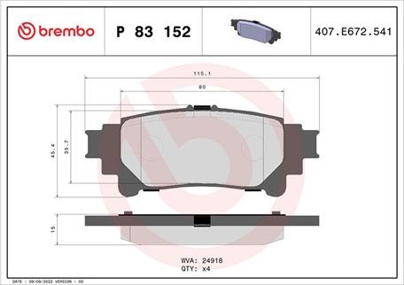 Magneti Marelli 363700483152 - Bremsbelagsatz, Scheibenbremse alexcarstop-ersatzteile.com