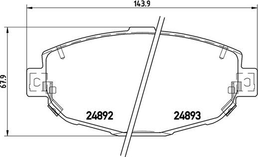 Magneti Marelli 363700483104 - Bremsbelagsatz, Scheibenbremse alexcarstop-ersatzteile.com