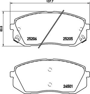 Magneti Marelli 363700530056 - Bremsbelagsatz, Scheibenbremse alexcarstop-ersatzteile.com