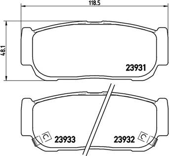 Magneti Marelli 363700430057 - Bremsbelagsatz, Scheibenbremse alexcarstop-ersatzteile.com