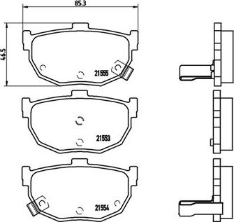 Magneti Marelli 363700430003 - Bremsbelagsatz, Scheibenbremse alexcarstop-ersatzteile.com