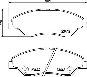 Magneti Marelli 363700430015 - Bremsbelagsatz, Scheibenbremse alexcarstop-ersatzteile.com