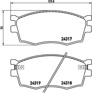 Magneti Marelli 363700430026 - Bremsbelagsatz, Scheibenbremse alexcarstop-ersatzteile.com