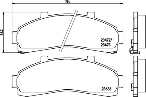 Magneti Marelli 363700424041 - Bremsbelagsatz, Scheibenbremse alexcarstop-ersatzteile.com