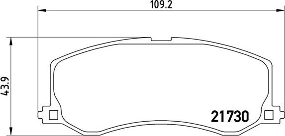 Magneti Marelli 363700479004 - Bremsbelagsatz, Scheibenbremse alexcarstop-ersatzteile.com