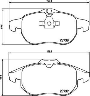 Magneti Marelli 363700559043 - Bremsbelagsatz, Scheibenbremse alexcarstop-ersatzteile.com