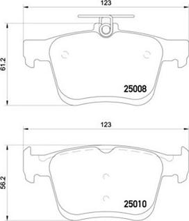 Magneti Marelli 363700585125 - Bremsbelagsatz, Scheibenbremse alexcarstop-ersatzteile.com