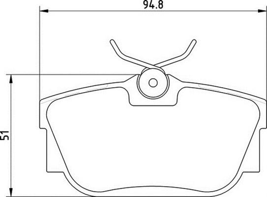 Magneti Marelli 363700205137 - Bremsbelagsatz, Scheibenbremse alexcarstop-ersatzteile.com